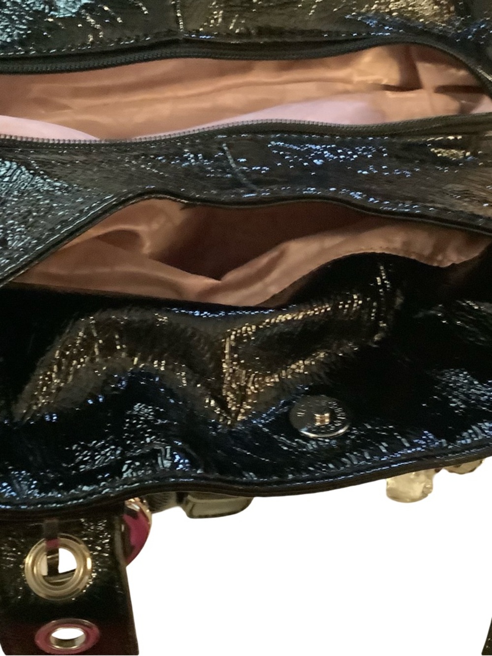 KathyVanZeeland Satchel Handbag
EXC. Cond/See pics for size Orig $99 SELL: $25 - Picture 11 of 12